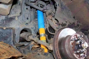 Bilstein shocks which come with the 2" inch airbag lift kit